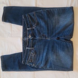 St John's Bay dark wash skinny jeans size10 with approximately 29 inseam